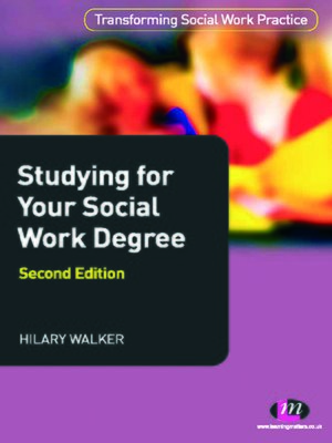cover image of Studying for your Social Work Degree